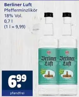 Getränkewelt Berliner Luft Pfefferminzlikör Angebot