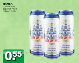 Getränkeparadies Gefromm HANSA PILS Angebot