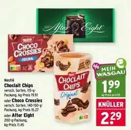 Wasgau Choclaits Chips Angebot