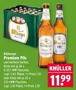 Wasgau Bitburger Premium Pils Angebot