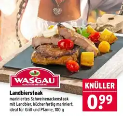 Wasgau WASGAU Landbiersteak Angebot