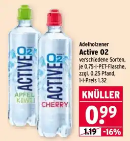 Wasgau Adelholzener Active O2 Angebot