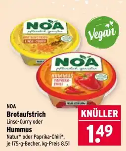 Wasgau NOA Brotaufstrich Angebot