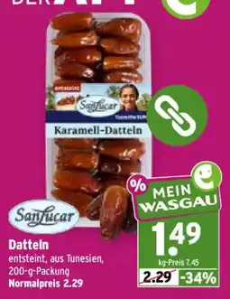 Wasgau Sanlucar Karamell-Datteln Angebot