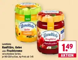 Wasgau Landliebe Konfitüre, Gelee oder Fruchtcreme Angebot