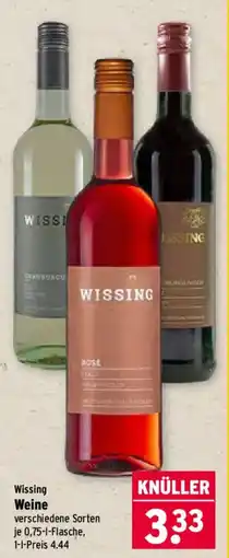 Wasgau Wissing Weine Angebot