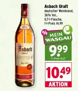 Wasgau Asbach Uralt Angebot