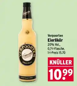 Wasgau Verpoorten Eierlikör Angebot