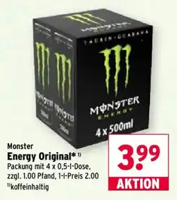 Wasgau Monster Energy Original Angebot