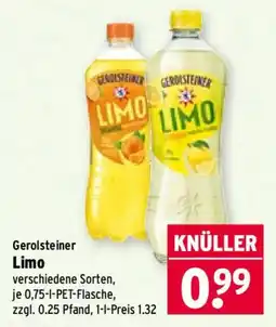 Wasgau Gerolsteiner Limo Angebot