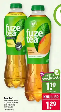 Wasgau fuze tea Angebot