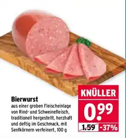 Wasgau KNÜLLER Bierwurst Angebot
