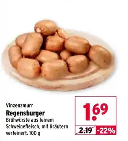 Wasgau Regensburger Brühwürste Angebot