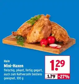 Wasgau Hein Mini-Haxen Angebot