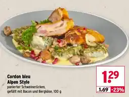 Wasgau Cordon bleu Alpen Style Angebot