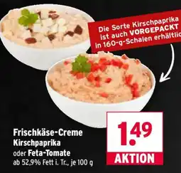 Wasgau Frischkäse-Creme Kirschpaprika Angebot