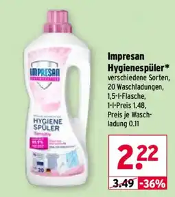Wasgau Impresan Hygienespüler Angebot