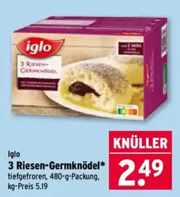 Wasgau Iglo 3 Riesen-Germknödel Angebot