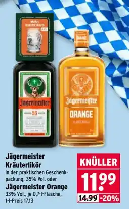 Wasgau Jägermeister Kräuterlikör Angebot
