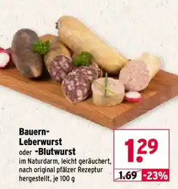 Wasgau Bauern-Leberwurst Angebot