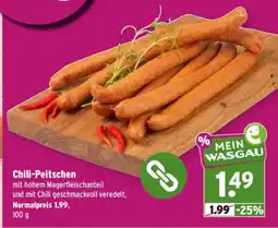 Wasgau Chili-Peitschen Angebot