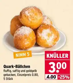 Wasgau Quark-Bällchen Angebot