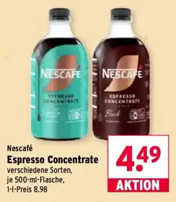 Wasgau Nescafé Espresso Concentrate Angebot
