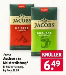 Wasgau Jacobs Auslese oder Meisterröstung Angebot