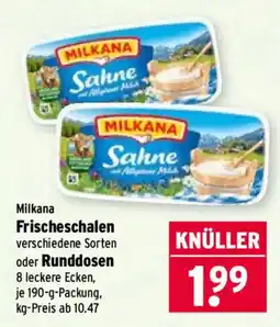 Wasgau Milkana Sahne Angebot