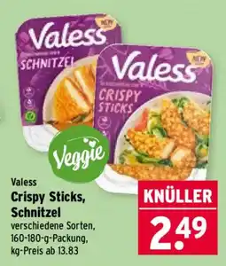 Wasgau Valess Crispy Sticks, Schnitzel Angebot