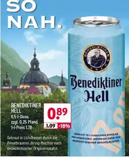 Wasgau Benediktiner Hell Angebot