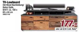 Poco TV-Lowboard Old Wood Nachbildung/Beton Optik Angebot