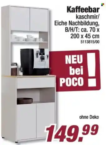 Poco Kaffeebar kaschmir/Eiche Nachbildung Angebot