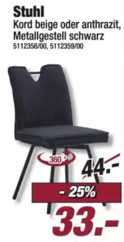 Poco Stuhl Kord Angebot