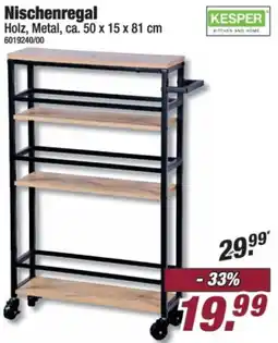Poco Nischenregal KESPER Angebot