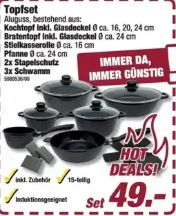 Poco Topfset Aluguss Angebot