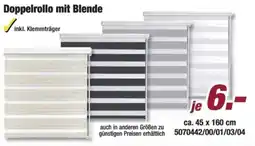 Poco Doppelrollo mit Blende Angebot