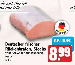 HIT Ullrich Deutscher frischer Rückenbraten, Steaks Angebot