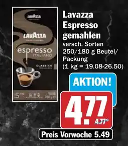 HIT Ullrich Lavazza Espresso gemahlen Angebot