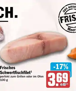 HIT Ullrich Frisches Schwertfischfilet Angebot