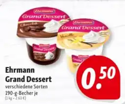 Nah & Frisch Ehrmann Grand Dessert Angebot