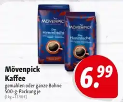 Nah & Frisch Mövenpick Kaffee Angebot