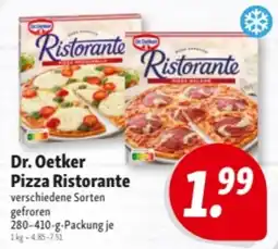 Nah & Frisch Dr. Oetker Pizza Ristorante Angebot