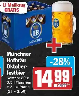 HIT Ullrich Münchner Hofbräu Oktoberfestbier Angebot