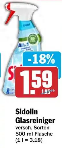HIT Ullrich Sidolin Glasreiniger Angebot