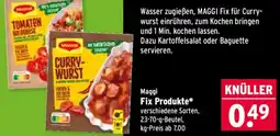 Wasgau Maggi Fix Produkte Angebot