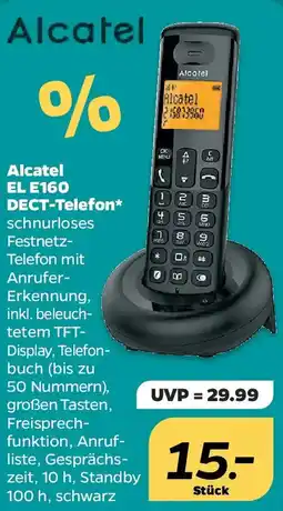 Netto Alcatel EL E160 DECT-Telefon Angebot
