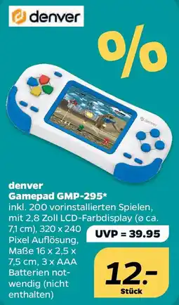 Netto denver Gamepad GMP-295 Angebot