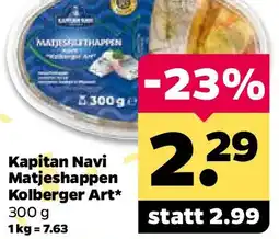 Netto Kapitan Navi Matjeshappen Kolberger Art Angebot