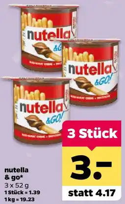 Netto nutella & go Angebot